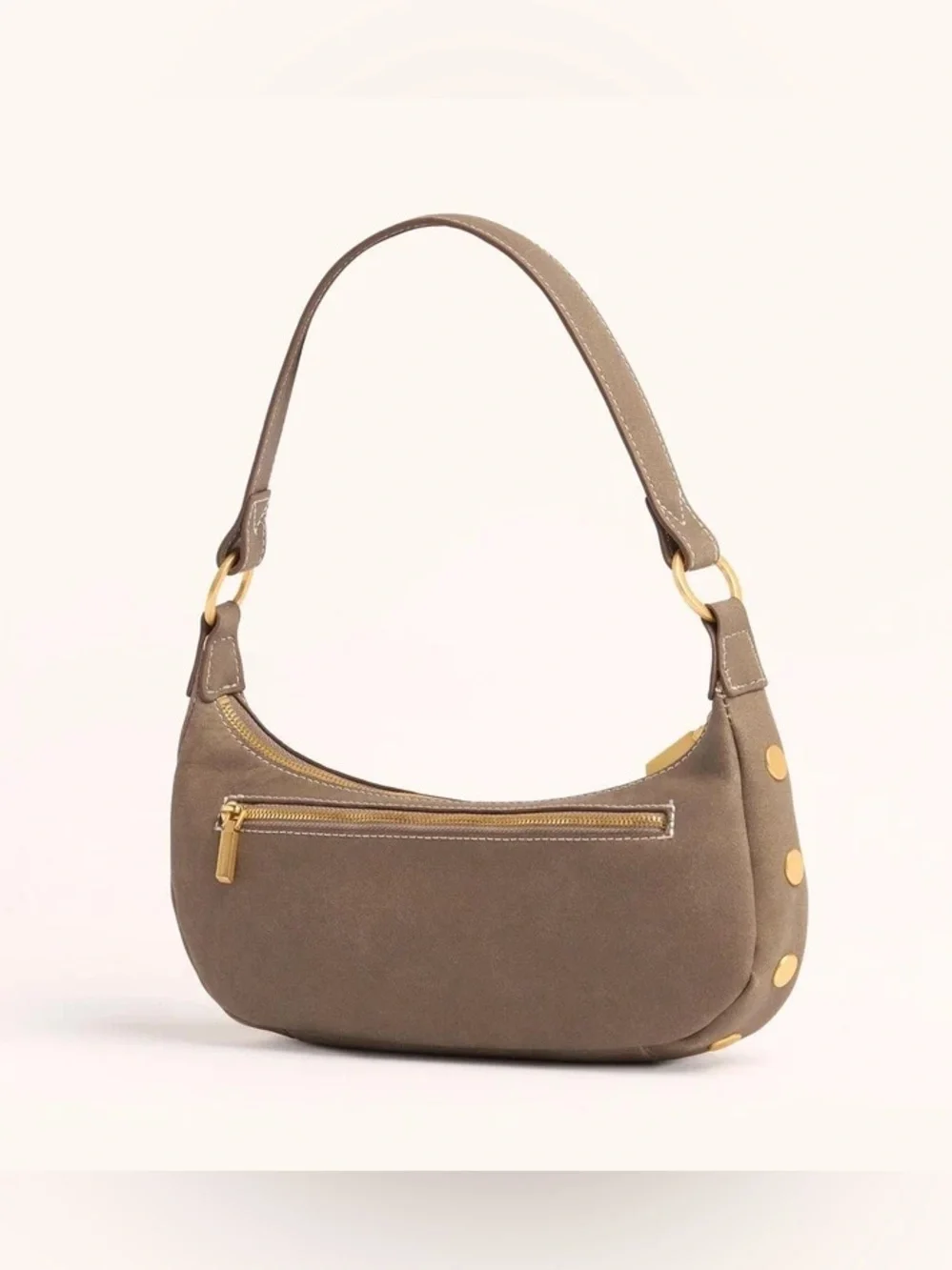 Hammitt BECKER SML - Pewter Raffia/Brushed Gold - Picture 4 of 8
